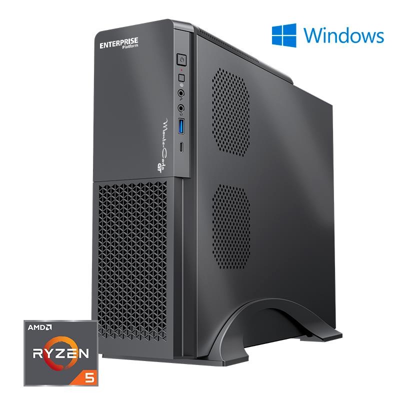 ORDENADOR ENTERPRISE MONTECARLO GT RYZEN 5 5655G/8GB/SSD500M2/LMT/5Y/W11PRO