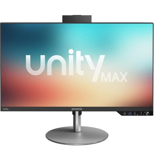 ORDENADOR PHOENIX AIO UNITY 24 I7 12700K/8GB DDR5/SSD500GB/WIFI/WEBCAM/ERGO BLACK